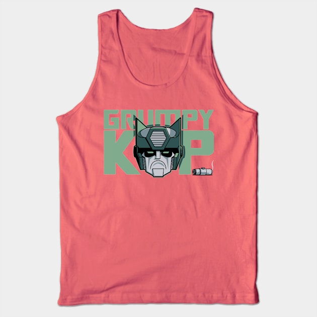 Grumpy Kup Tank Top by dann